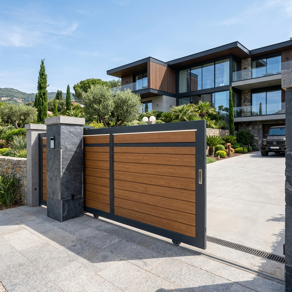 Premium custom entrance gate in Bangalore by GSS