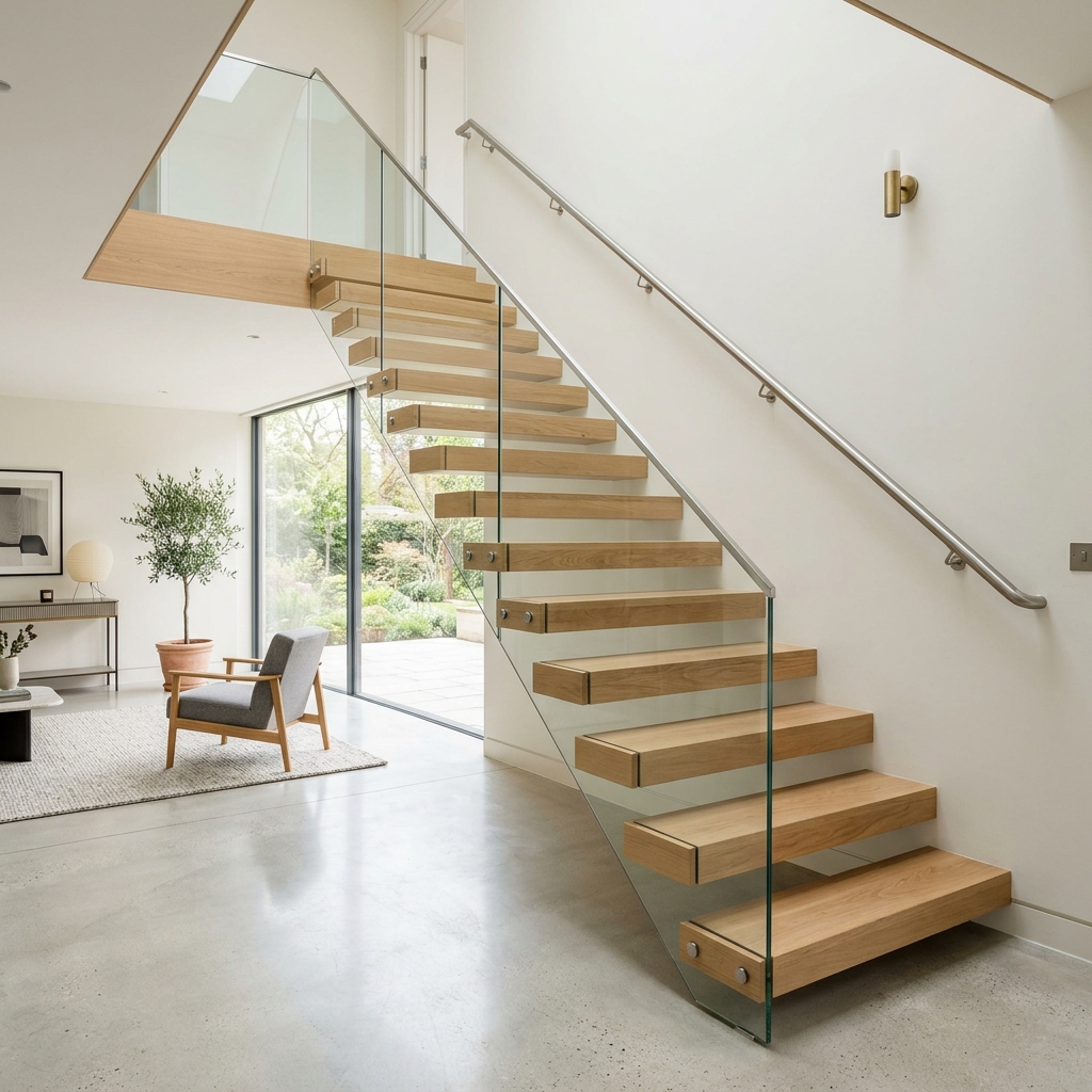 Premium custom staircase railing in Bangalore by GSS